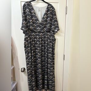 Joanie Clothing Albertini Art Deco Midaxi Dress